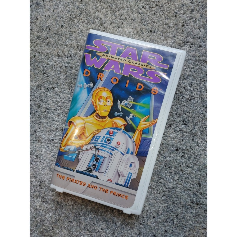 Star Wars Animated Classics - Droids: The Pirates and the Prince (VHS, 1997)
